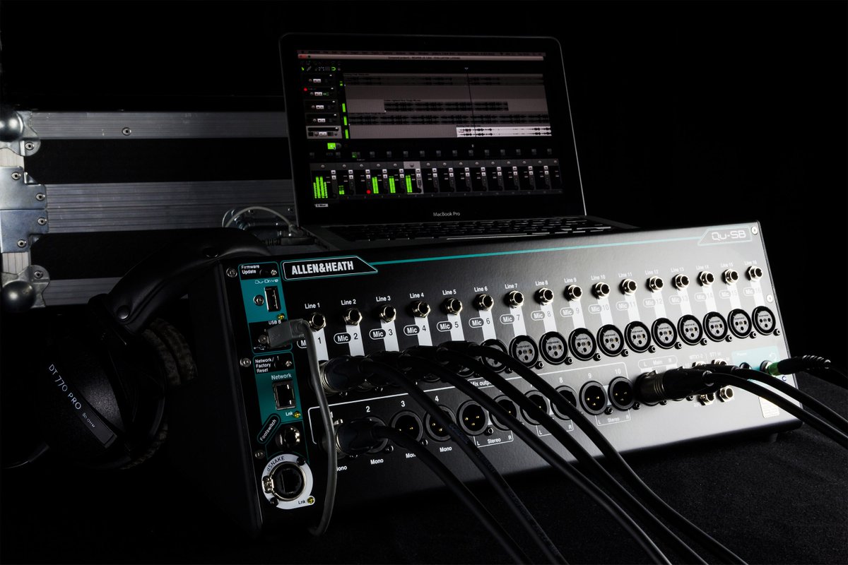 absolutemusicuk's tweet photo. 12-midday this Saturday - a FREE workshop w @allen_heath &amp; @AudioTechnicaUK on the #QUSB mixer and mic placement. https://t.co/155DB2a1os https://t.co/9XqoiLDsiN