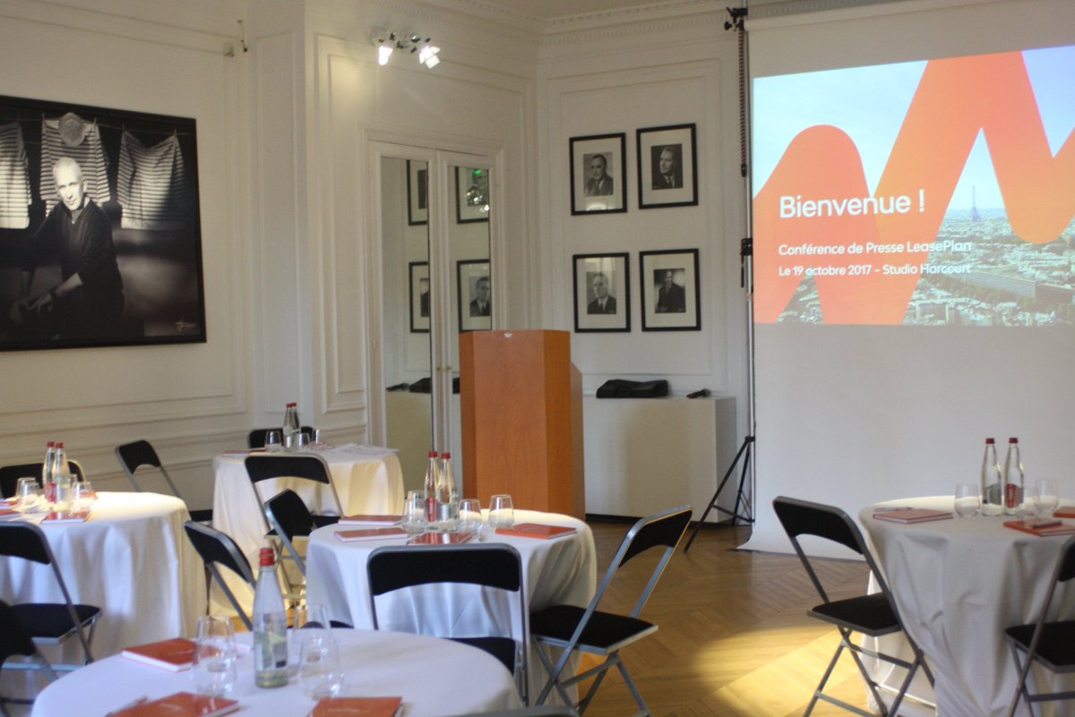 AgenceEmaby's tweet photo. Retour en images sur la conférence de presse LeasePlan aux @SHPofficiel -Harcourt-Paris​ la semaine dernière https://t.co/Bx2fy0hkbF