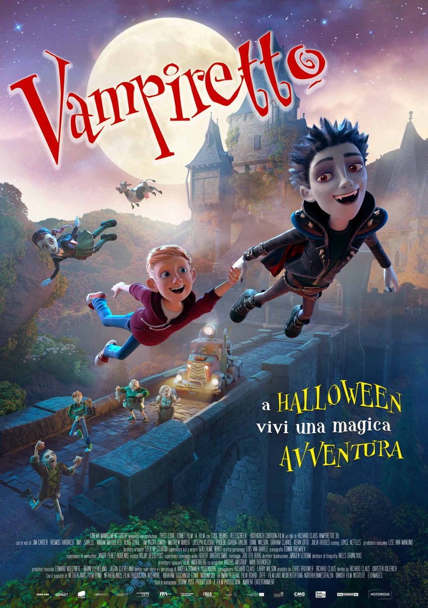 DarksiderCinema's tweet photo. Da domani al cinema c'è il film di #Halloween perfetto per i bambini, #Vampiretto. Recensione in anteprima! >>https://t.co/miMW1bny6f https://t.co/YpSfdMirhi