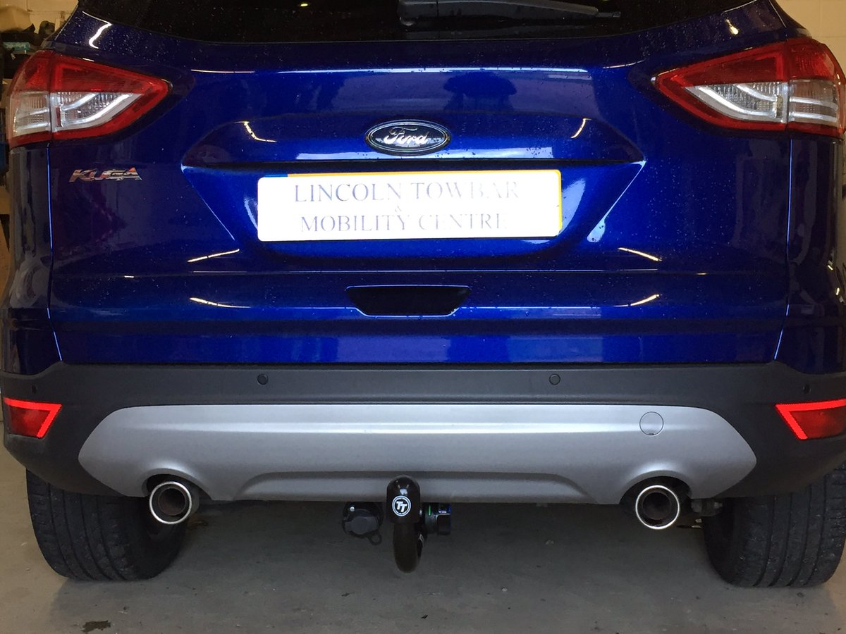 lincolntowbar's tweet photo. .@TowTrustTowbars Detachable towbar fitted with a 13pin VSK to a #Ford #Kuga for a #lincsconnect customer .@NTTA_UK #qualitysecured https://t.co/pBoMizF4Vg