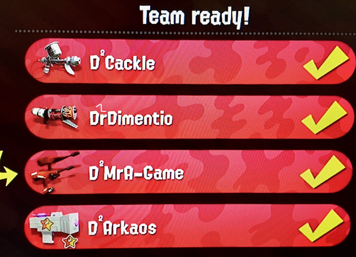 DD_Splatoon's tweet photo. #squadgoals ❤️
(ignore Dimentio’s incorrect tag even though we’ve pointed it out, thus making it worse) https://t.co/Odv0bTcQaG