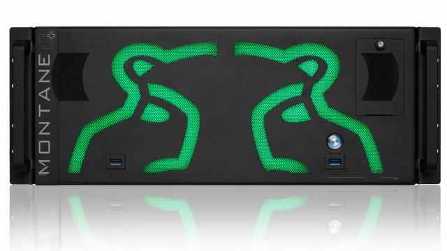Hippotizer Montane+ featuring Notch: Two DP 1.2 outputs, offering the very latest graphics card technology, enabling over 25,000 Notchmarks.