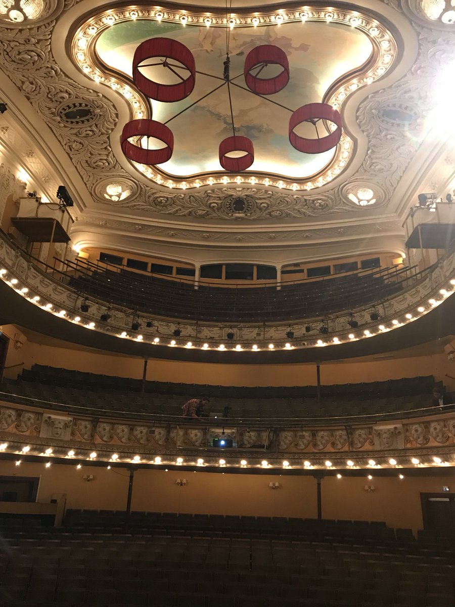 docjamesw's tweet photo. Speaking in this dope theater for #iabsweden. The scene where a bunch of advertisers learn about a hostile future. https://t.co/pDOBX3GOum