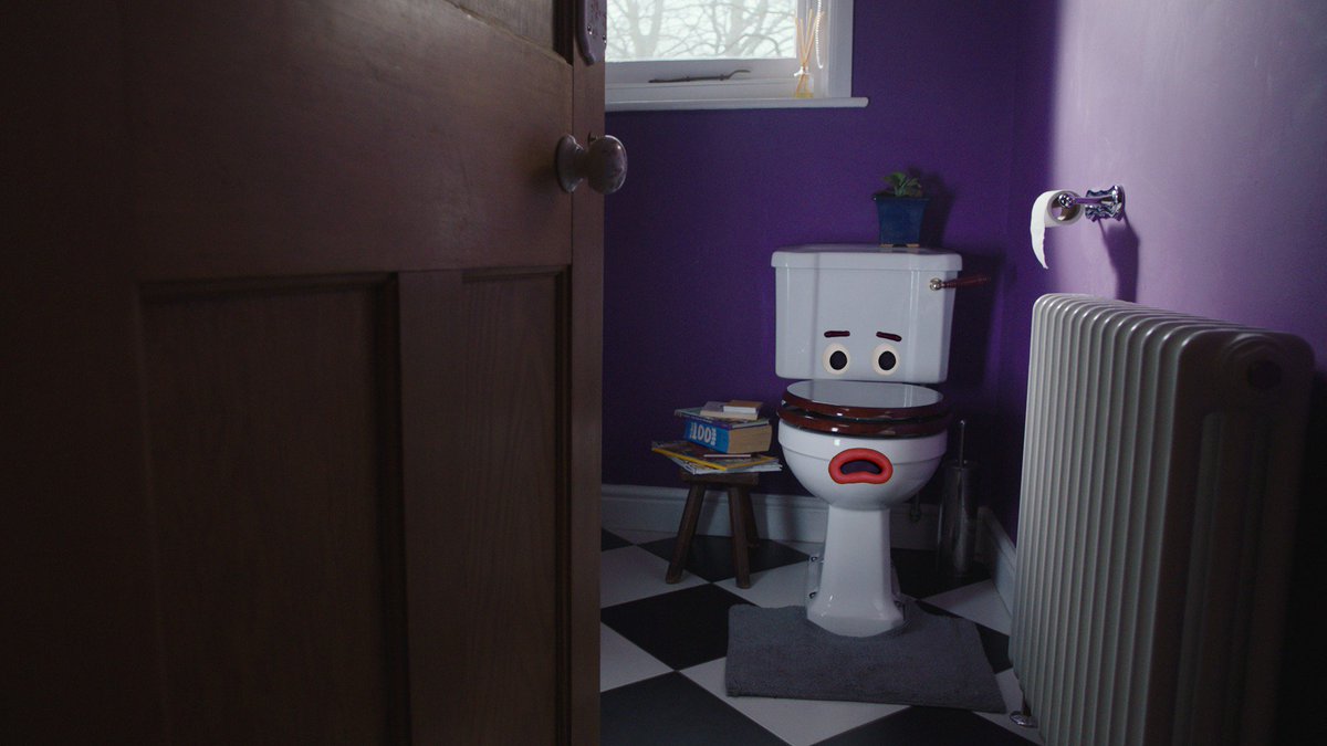 SouthernWater's tweet photo. Blockages can cause flooding & in the words of #TimTheToilet: “It’s not just yr poo/wee coming back into yr home, it’s everyone else’s too!" https://t.co/UyeNhxXuI0