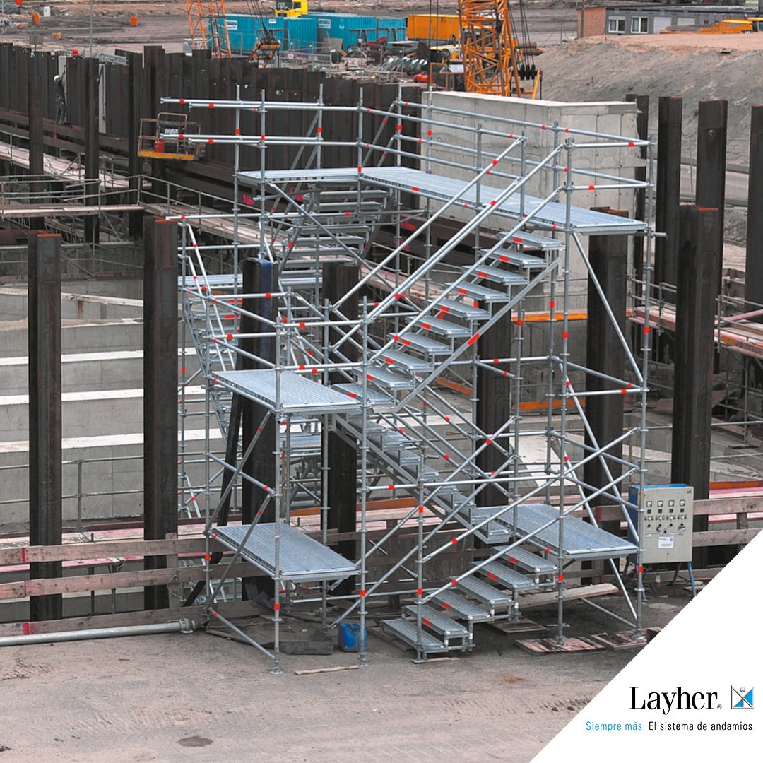 andamioslayher's tweet photo. Escaleras Layher para cualquier necesidad #layher #andamio #escalera https://t.co/0k5uRTqk5B