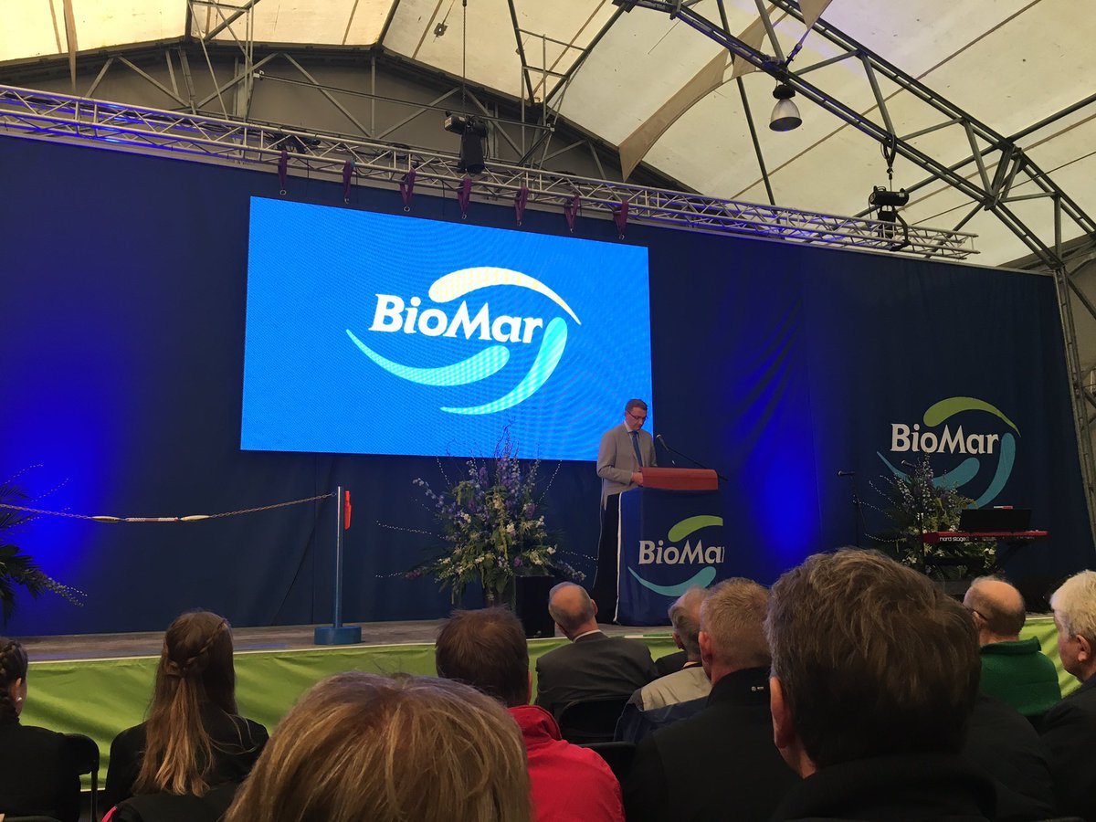 idagrong's tweet photo. Åpning av linje 3 på Karmøy @BioMarGroup https://t.co/xtNWvNIlev