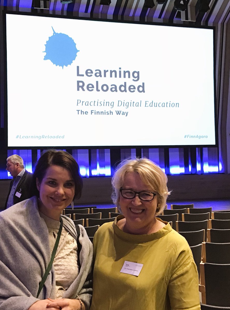 Finnagora's tweet image. It’s been an exciting morning. A warm thank you to our keynote speakers @leenapontynen @PeuraPekka and Ádám Horváth. We’ll continue at 2pm with 10 interesting showcases like @officialhautomo @MightifierApp #LearningReloaded