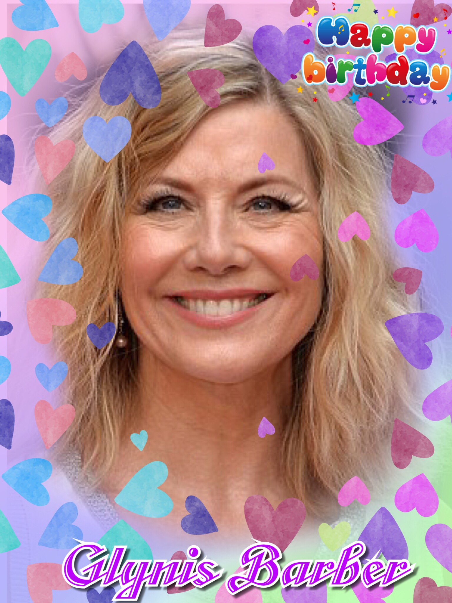 Happy Birthday Glynis Barber, Jimmy Mcllroy, Steve Jones, Pat Sharp & John Michie    