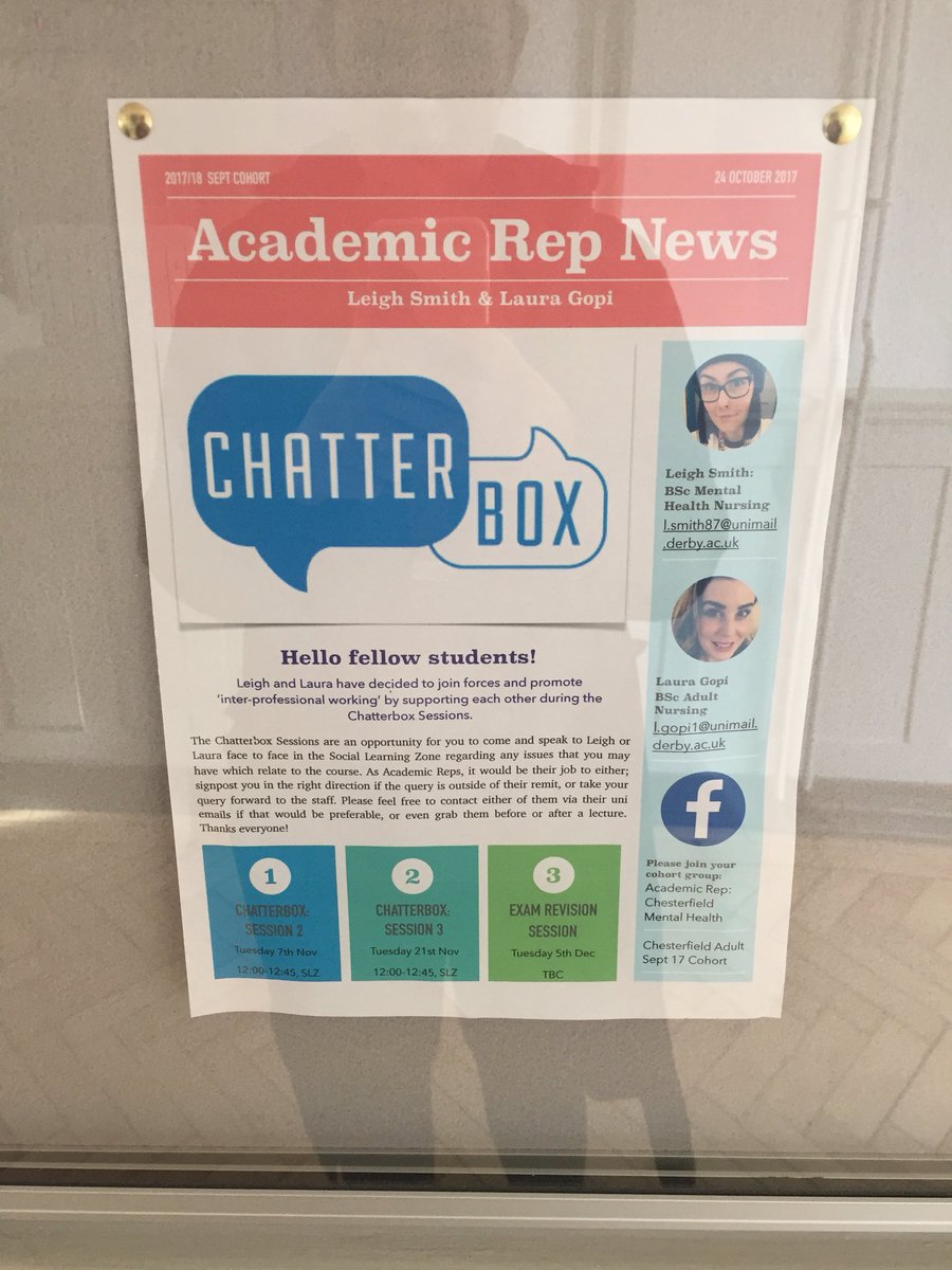 Mrs_Holmes20's tweet photo. And we’re off! @GopiLaura @UnionofStudents @DerbyUni #academicrep #chatterbox https://t.co/eM3iUkCLgu