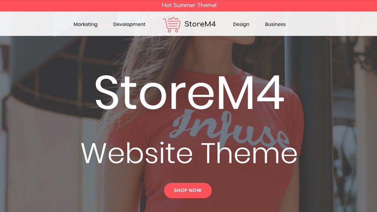 Mobirise eCommerce Website Builder v4.3.5 - StoreM4 Theme!
StoreM4 Website Theme: mobirise.com/extensions/sto…