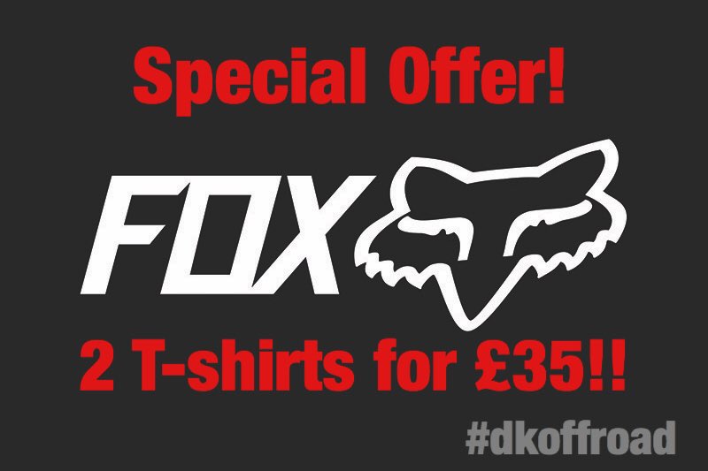Less than 9 weeks to Christmas, our Christmas offers have started early! 2 Fox T-shirts for £35! can also post out for an additional charge