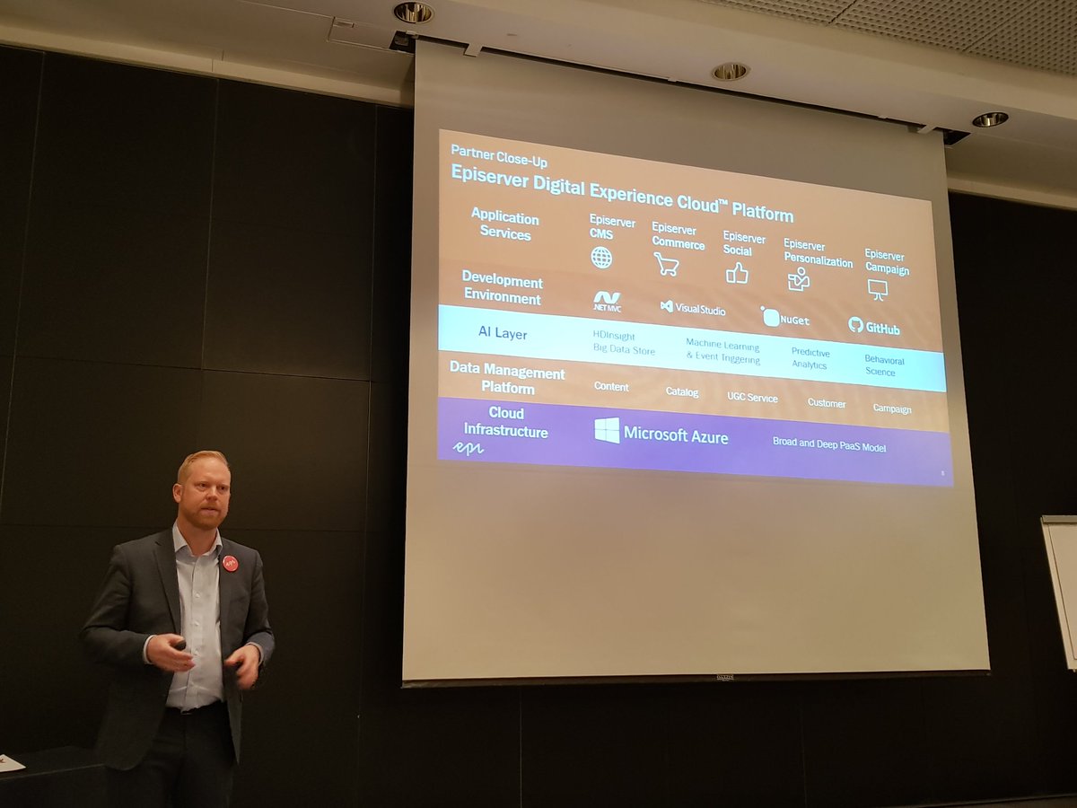 JuhaKaronen's tweet photo. #Episerver road map and new great features #EpiCloseUp17 https://t.co/pRtE0AYUbO