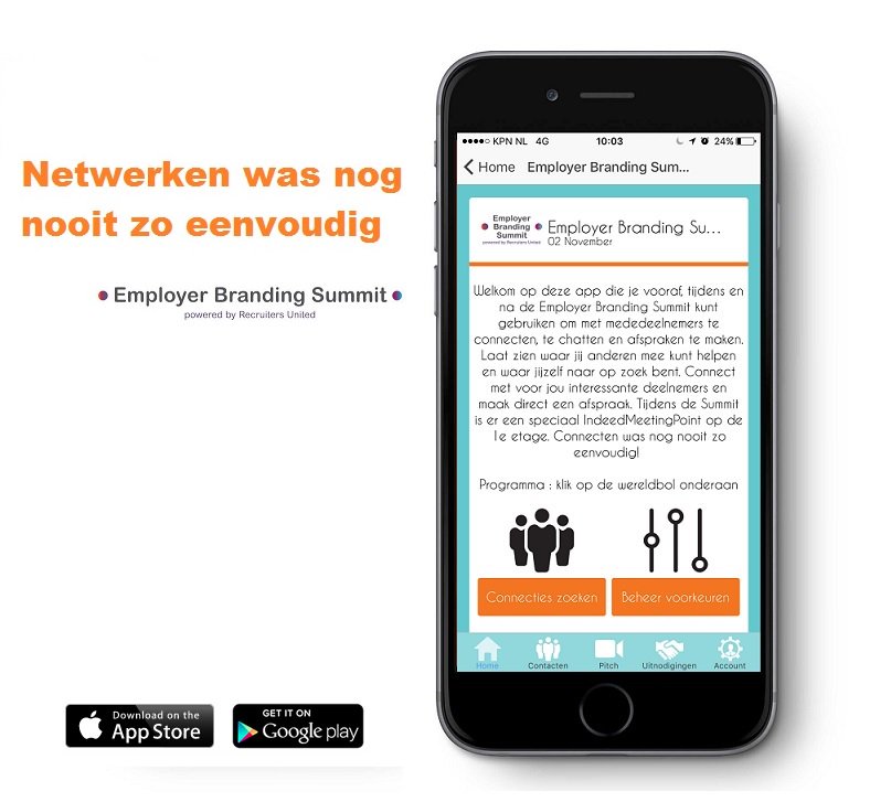Kom jij ook naar #EBS17 op 02-11? Download dan de 2Connect App en ontmoet alvast andere deelnemers! Lees verder via bit.ly/2gG9nHN