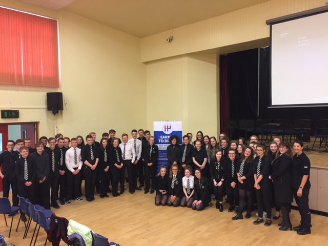 PSOSRoads's tweet photo. New Driver Scheme delivered to S6 Cumnock Academy pupils, explaining the implications of peer pressure.#RoadSafety #newdriverscheme https://t.co/QQktzGW9SA