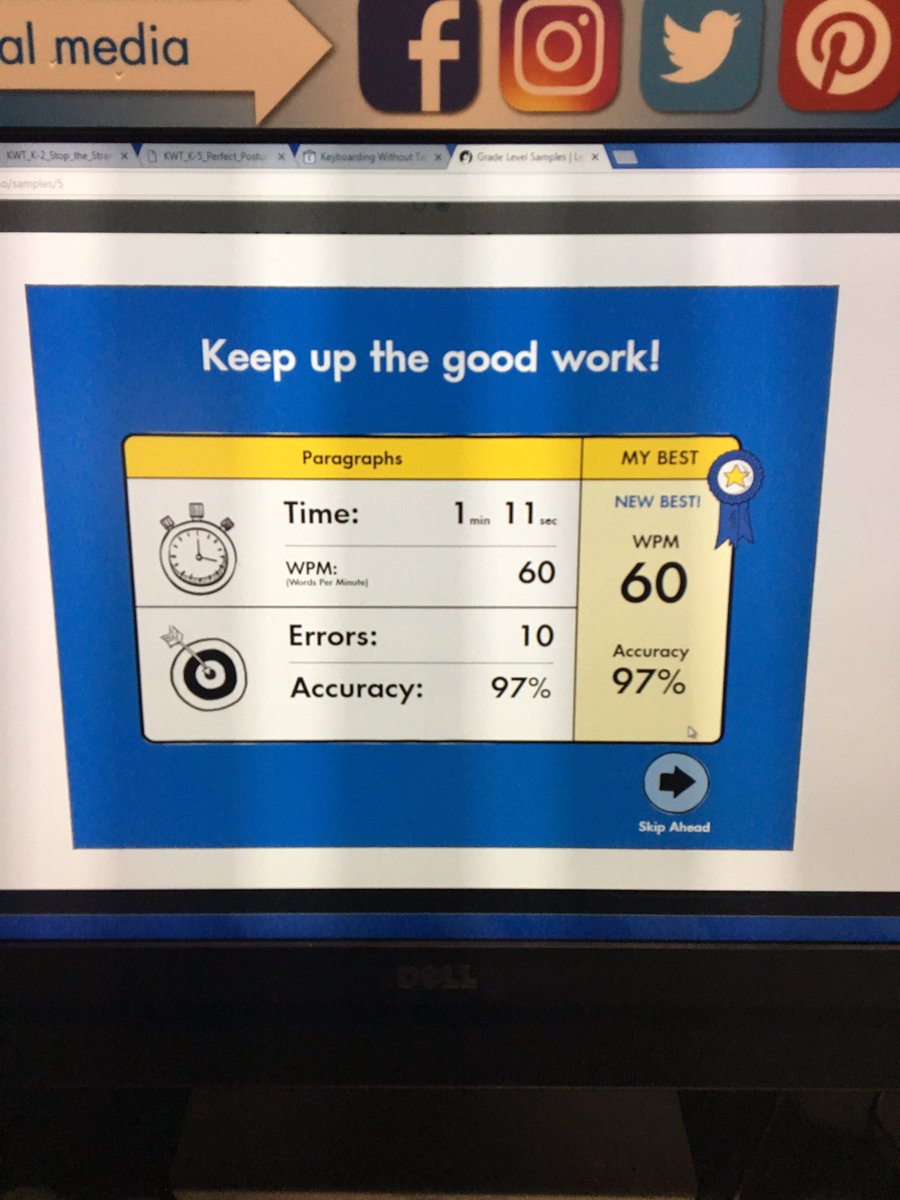 _BrianCMiller's tweet photo. Still got it! Who can type faster than a keyboarding sales rep? Come find out at booth 215 and win a prize #spotcheckchallenge #MassCUE17 https://t.co/87wDHJL3PN