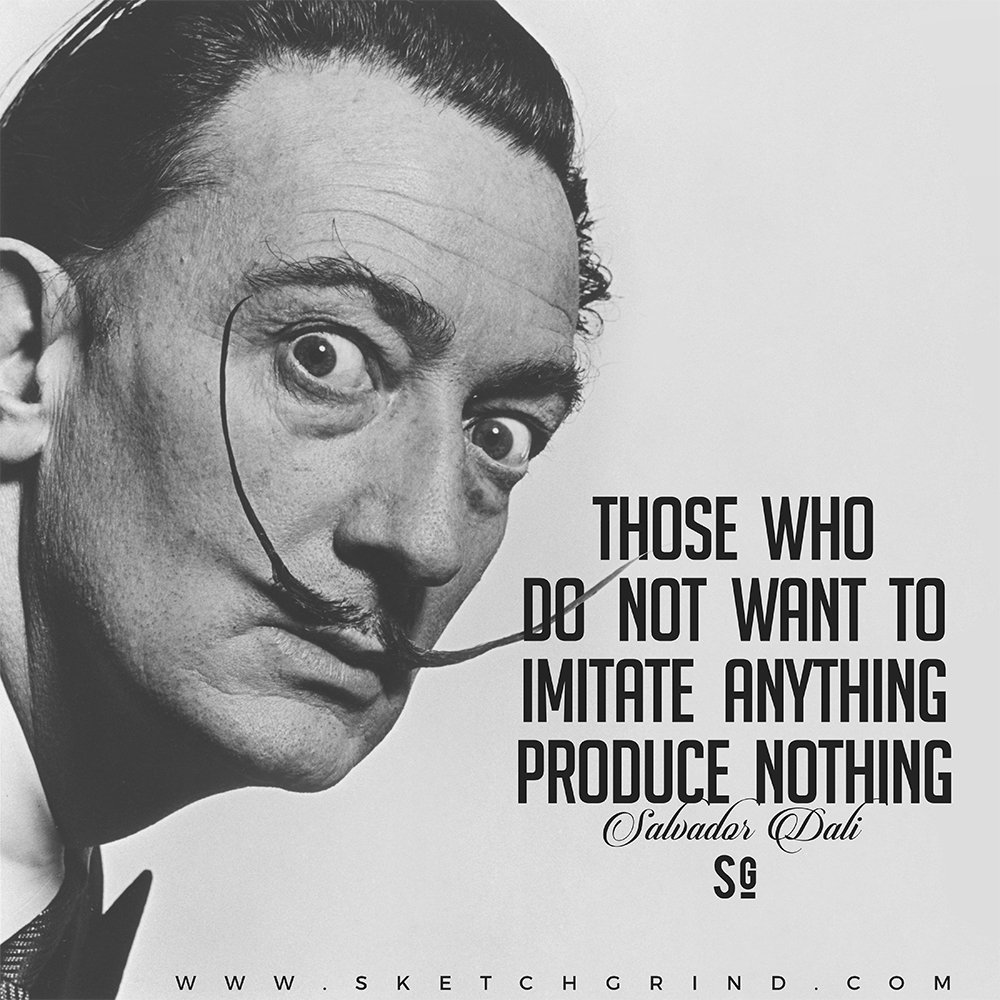 sketchgrind's tweet photo. Great words from Salvador Dali! Like if you agree 😀
-
#sketchgrind #salvadordali #dali https://t.co/f2fzJLjl7X
