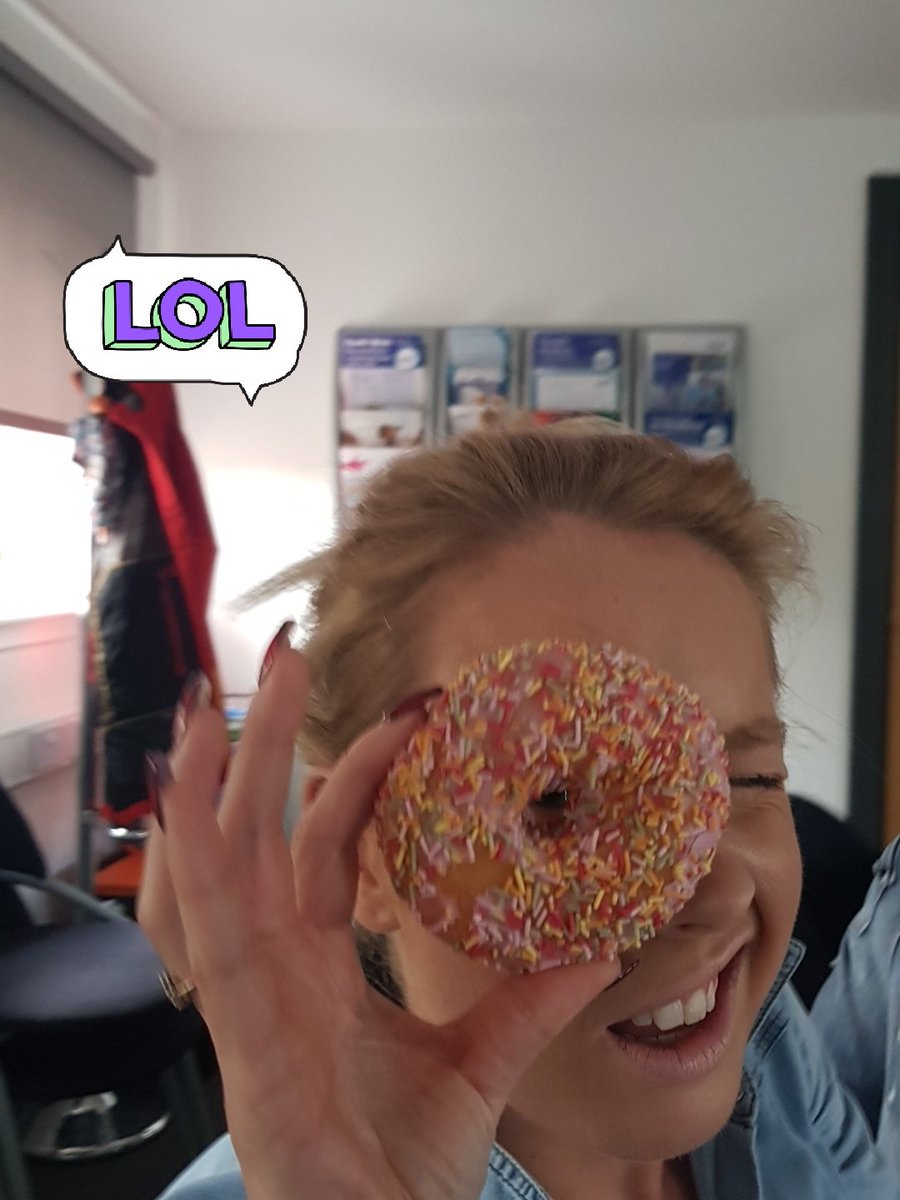 An eye for an eye in social media training #socialdonut