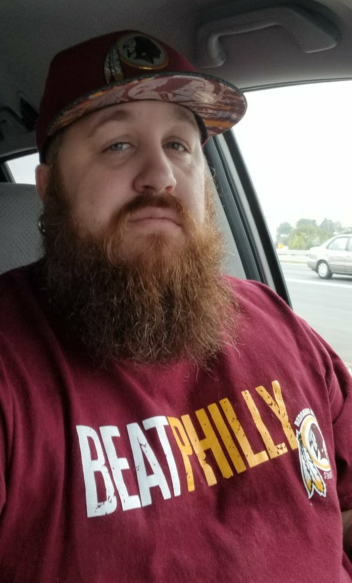 BeardedBarber19's tweet photo. You see the shirt, it's #BeatPhilly day #HTTR #RedskinsTweetTeam #iBleedBnG https://t.co/RTzkvyhXHh