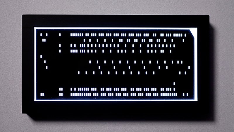 Beeldend kunstenaar <a href="/ryojiikeda/">ryoji ikeda (official)</a> werd wereldberoemd 'Datamatics'; zijn project over de relatie tussen kennis en data.
bit.ly/2xhjHsG