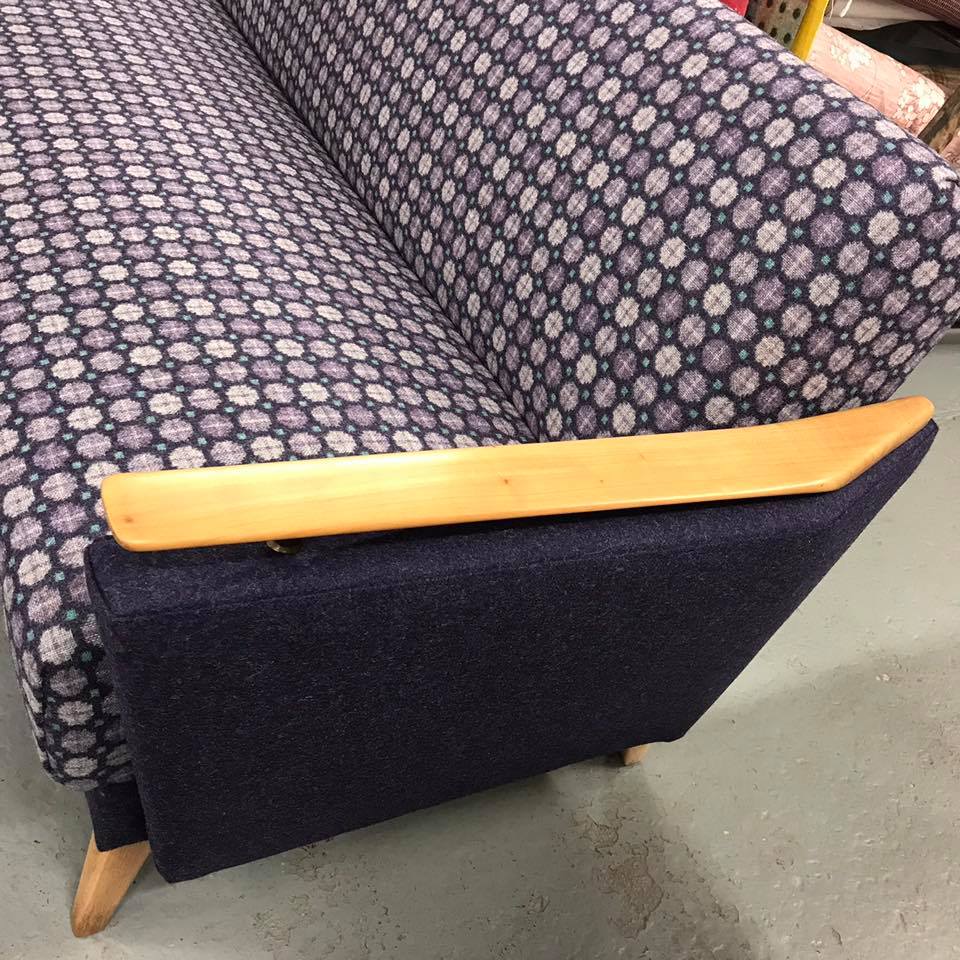 Before &amp; After Danish Sofa bed restoration in <a href="/AbrahamMoon/">Abraham</a> wools. Every girl loves a re-style <a href="/HelenAllsebrook/">Helen Allsebrook</a>!