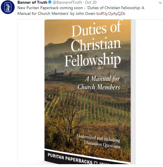 FakeRPCNA's tweet photo. Banner of Truth I love ya, but David Whitla and Reformation Heritage Books took care of this three years ago...https://t.co/0j7P0ALOTm https://t.co/l4KnfnDMLe