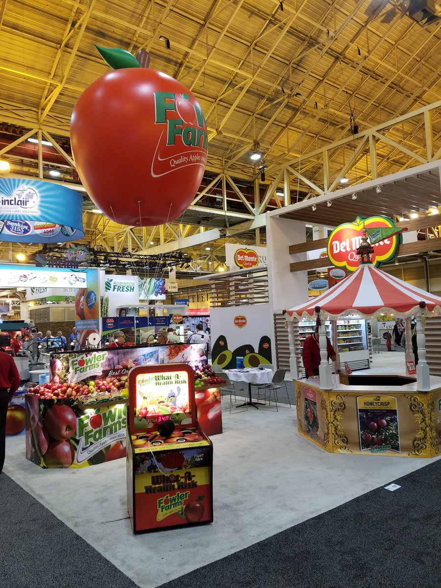 Just returning from PMA, an industry tradeshow, had a great show meeting our all important customers that bring Fowler Farms apples to you!