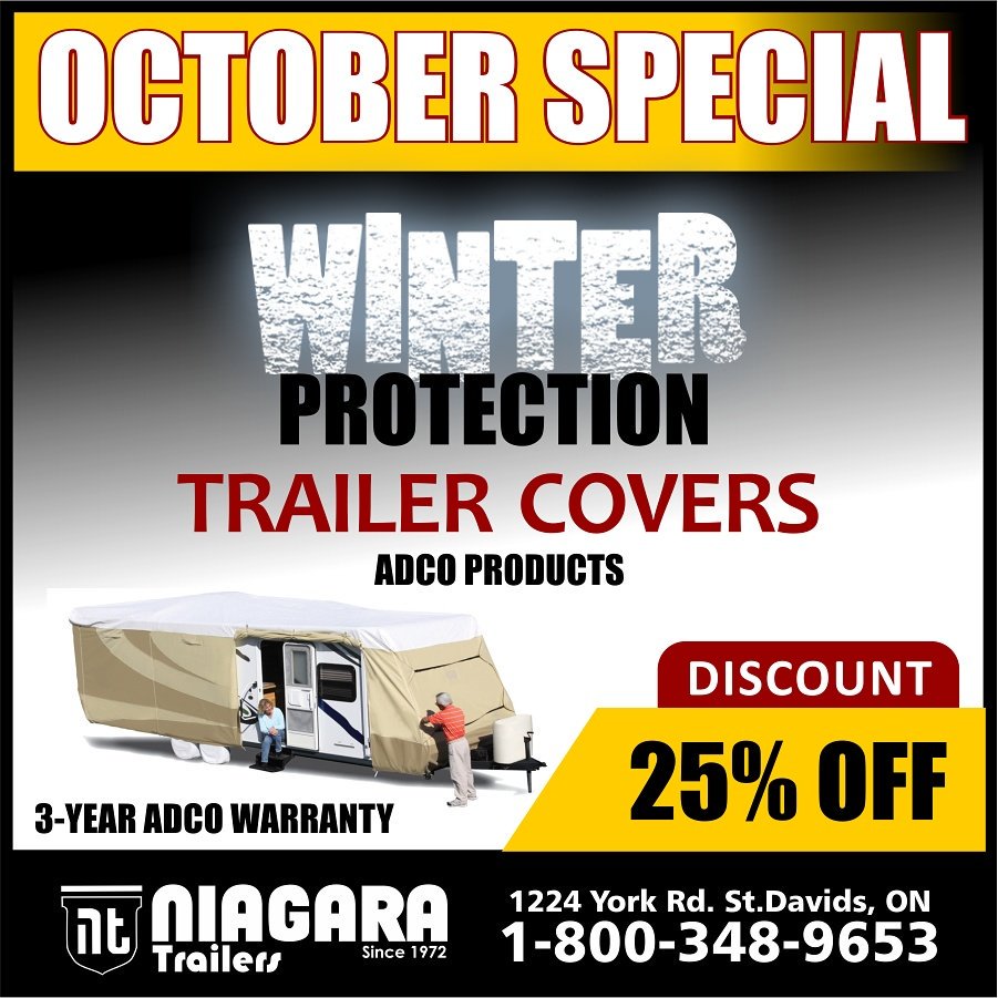 niagaratrailers's tweet photo. Don't miss out on GREAT SAVINGS! 25% OFF!! #niagaratrailers #rvwinterizing #protectyourinvestmment https://t.co/qc9bBiACMi