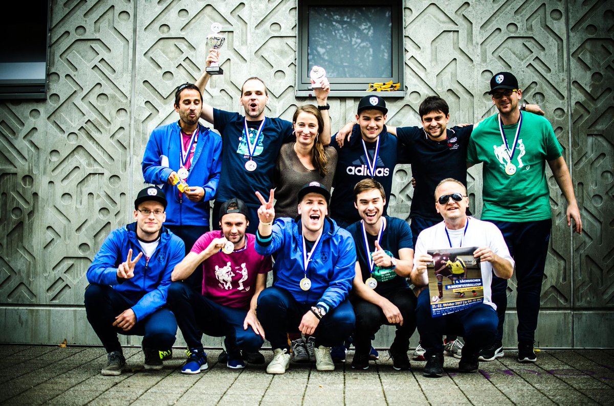 AvoyMUBrno's tweet photo. We had won Saxony Blind Football Cup for the third time in a row and completed The Golden Hat-Trick. Thank you for having us there :-) https://t.co/d1akgUc7D3