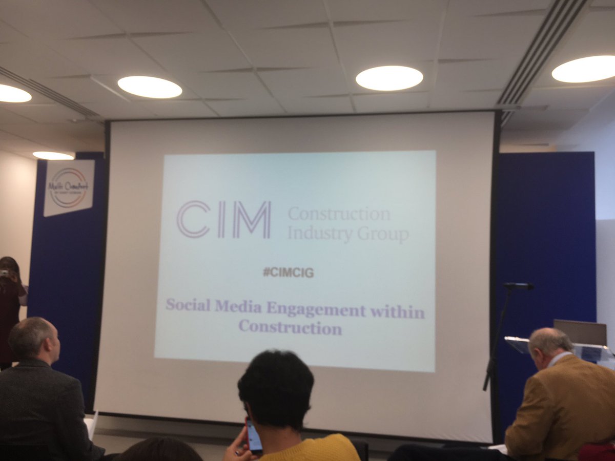 MelCroley's tweet photo. Getting ready for an afternoon discussing social media engagement in construction #CIMCIG https://t.co/ChvnHjsuio