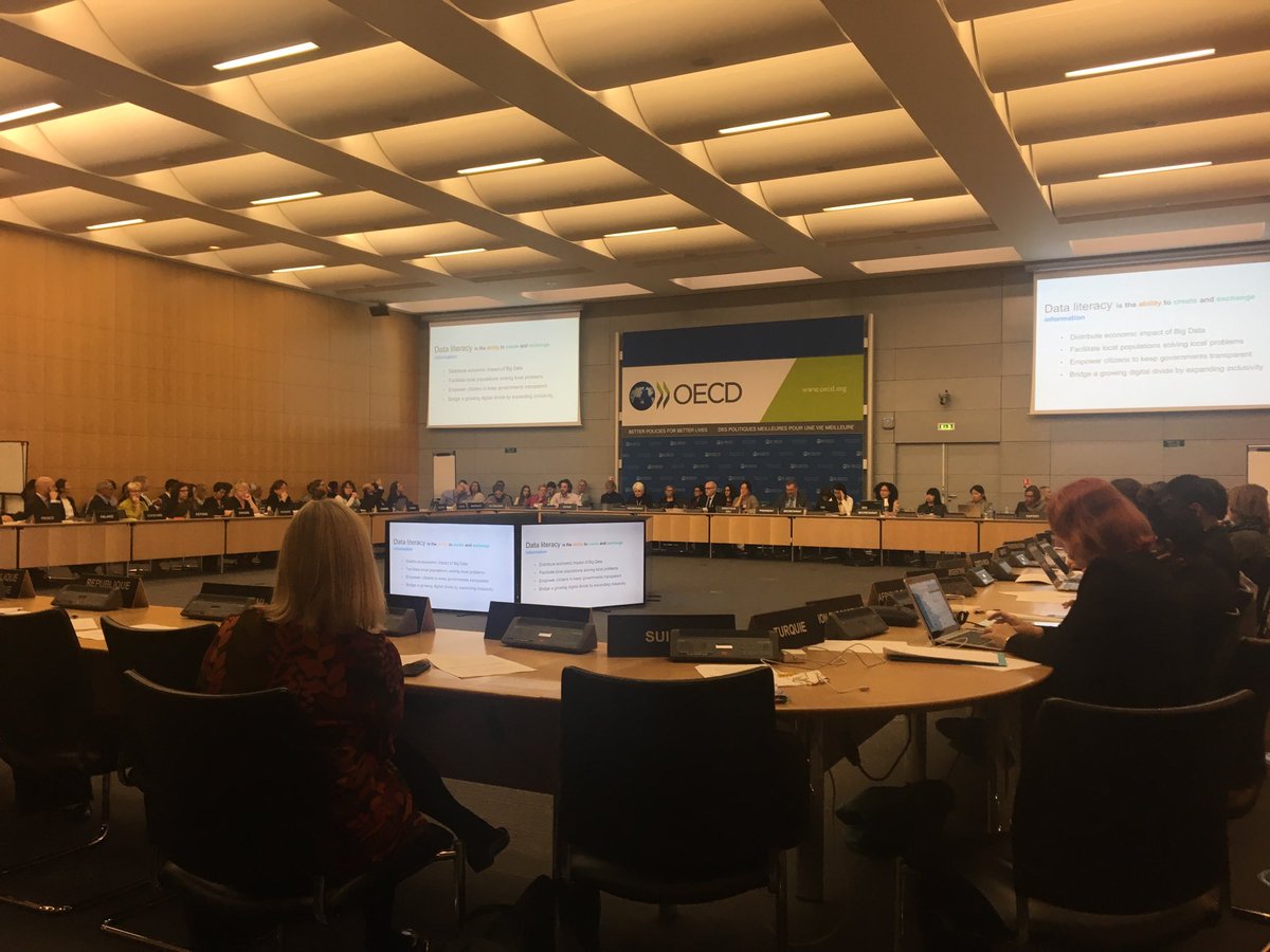 Defining Education 2030 at OECD Paris. No easy task but at least we are discussing the future we want/don't want <a href="/CISEducation/">Council of International Schools</a>