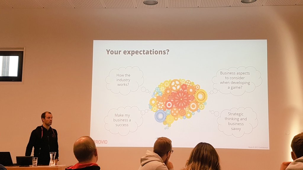 iamcoachwilly's tweet photo. Profitability & Finance lecture by @TeemuRautiainen VP of #Finance in @Rovio at #GameExecutive #Gamex2017 #gamedev @AaltoENT https://t.co/r2PIDsTk5l