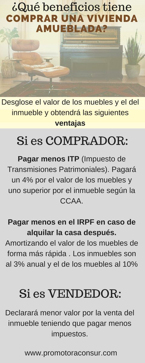 CONSUR's tweet photo. Ventajas de comprar un #piso amueblado. Ahorro en #impuestos. Descubre como en la infografia. https://t.co/LRtLoPWujB