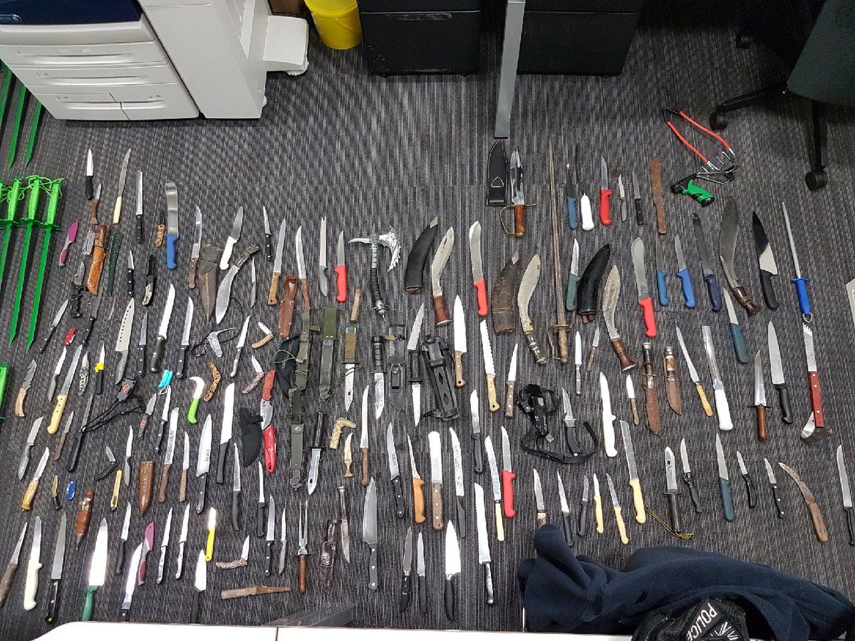 ASPolice's tweet photo. Knife surrender bins are in some of our stations till late Nov as part of an op to #stopknifecrime Full details here
https://t.co/II6HveHrKo https://t.co/TOl0ABum8a