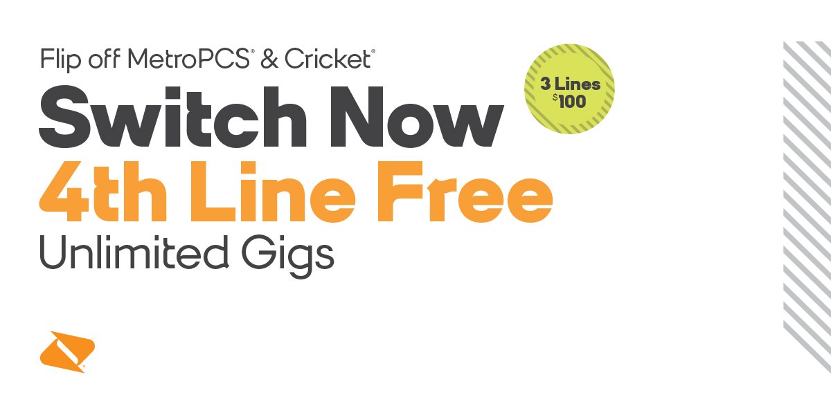 UpstateCellular's tweet image. Join a Boost Mobile Family Plan and get your 4th line free. See in-store for details.