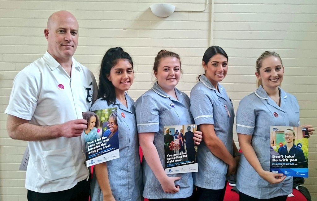 precepnhct's tweet photo. Congratulations to our first time #flufighters! Received their #flujabs at #Preceptorship today @NorthumbriaNHS #nurses #midwives #nhs #flu https://t.co/Rktizt2KRy