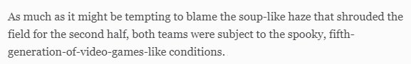 As much as it might be tempting to believe that this ugly-ass writing style is limited to music...I give you ESPN.