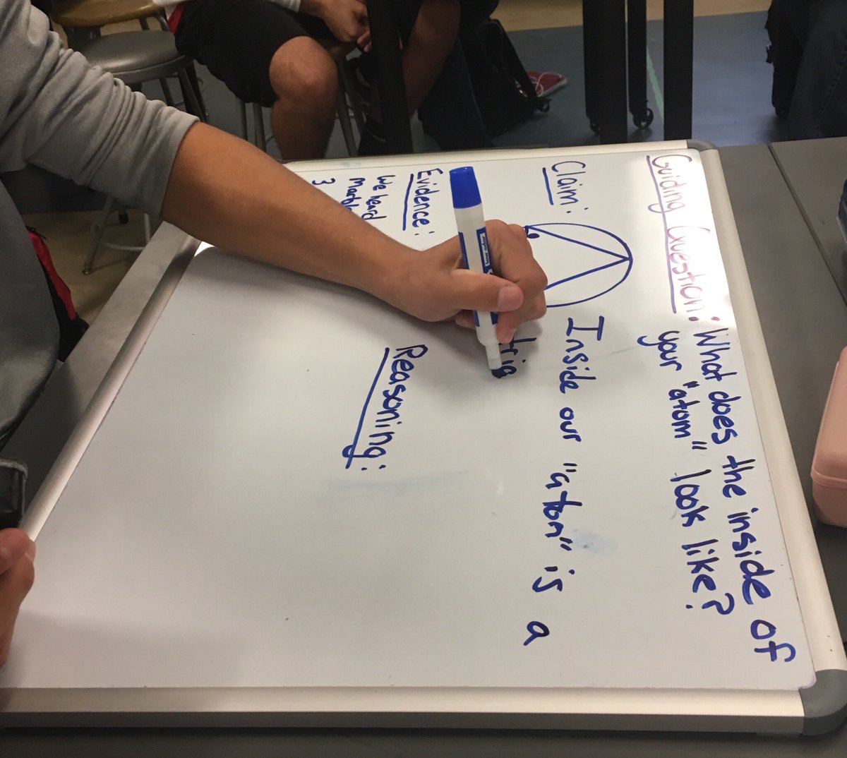 MsFastovs's tweet photo. The practice of forming an argument - claim, evidence, justification - & does it hold up to testing #argumentdrivenchemistry #bulldoged https://t.co/OOuyGZD7Qn