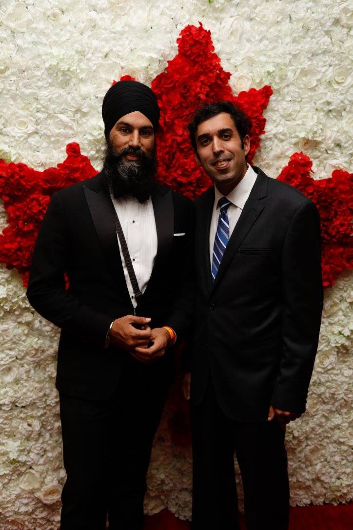 Caught up with an old friend before his award on Saturday at <a href="/TheSikhAwards/">The Sikh Awards</a> who I couldn't be more proud of <a href="/theJagmeetSingh/">Jagmeet Singh</a> #LoveandCourage