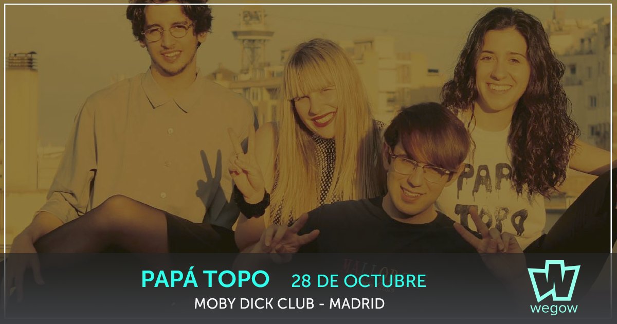Papá Topo llega esta semana a #Madrid. Entradas en <a href="/wegowes/">wegowes</a> 🚀🚀goo.gl/npzn2k