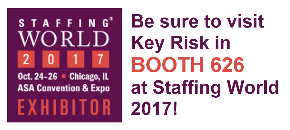 KeyRiskWorkComp's tweet photo. We are excited to head to Chicago for #StaffingWorld! Will we see you there? #Staffing #ASA https://t.co/IXgsxGBc1K