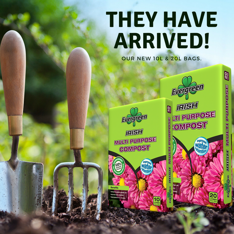 EvergreenPeat's tweet photo. Our new 10L &amp; 20L bags have arrived and just in time before our 'Autumn Offer' ends! ☘️#MultiPurposeCompost #SpecialOffers #GrowingMedia https://t.co/BWuMgjnEXQ
