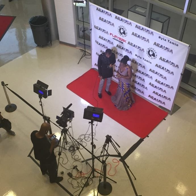 SimplyChristen's tweet photo. In my other other life I work on an international award show. The team rocked it this year! #mediarelations #vipmanagement https://t.co/tRsbNkWvEG