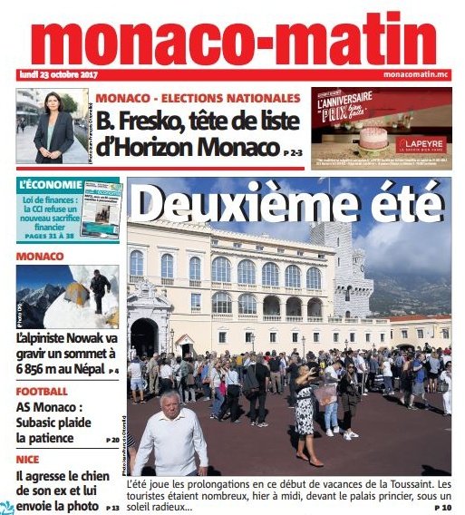 تويتر Monaco Informativo على تويتر Portada Del Dia De Monaco Matin 23 10 17 Monaco Montecarlo Nowak Horizonmonaco Ligue1 Subasic Fresko T Co Wo4hurz998 تويتر Monaco Informativo على تويتر Portada Del Dia De Monaco Matin 23 10 17 Monaco Montecarlo Nowak Horizonmonaco Ligue1 Subasic Fresko T Co Wo4hurz998