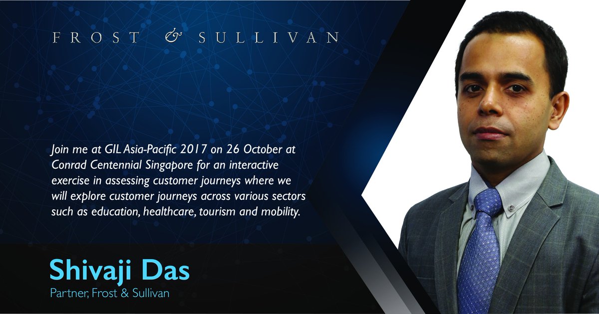 FrostSullivanAP's tweet photo. Join @ShivajiAuthor at #GILAPAC. This year's theme is #Digital Disruption: Realizing Growth Potential. Register now: https://t.co/qaJJyGUpRW https://t.co/kEfbWqmYU3