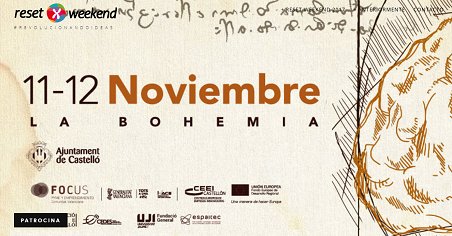 CEEICastellon's tweet photo. Inscríbete al #FocusPyme @ResetW (11 y 12/11 en La Bohemia - Castellón). Te espera un programón y gran experiencia  https://t.co/fW27ylPWoc https://t.co/OPgJdegRdL