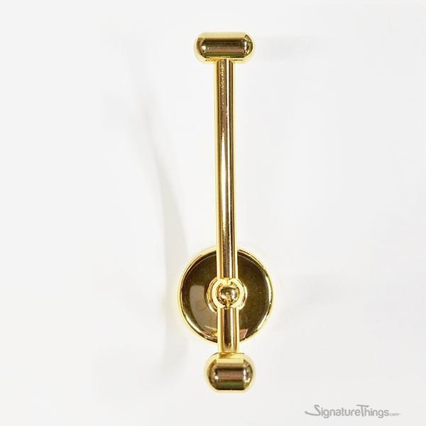 SignatureThings's tweet photo. Single Coat Hook #FrontMounted with Hidden Screws in #Brass &amp; #Chrome Finished on  https://t.co/0Yohuosapv #CoatHooks #TowelHooks #Hooks https://t.co/Bcd679625Y