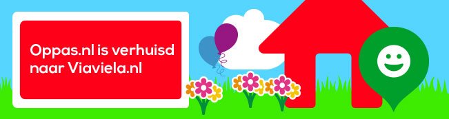 Het is zover, Oppas.nl is vanaf nu Viaviela.nl! Bekijk direct het resultaat viaviela.nl