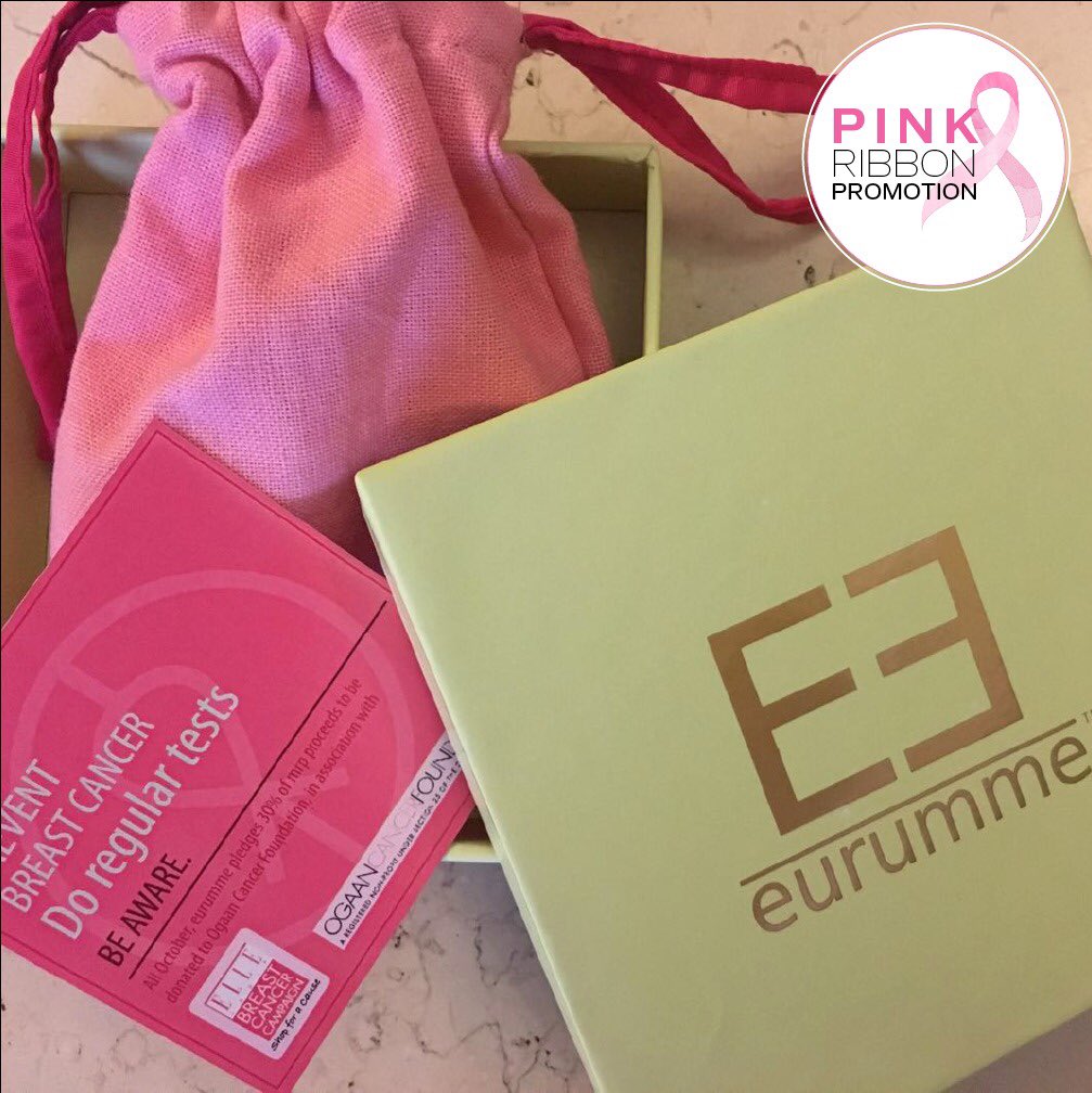 ELLEINDIA's tweet photo. This #October, shop @shopeurumme's #handcrafted jewellery &amp; get your order in a customised pink package #EBCC #PinkRibbonPromotion https://t.co/ZBPxShgyKi