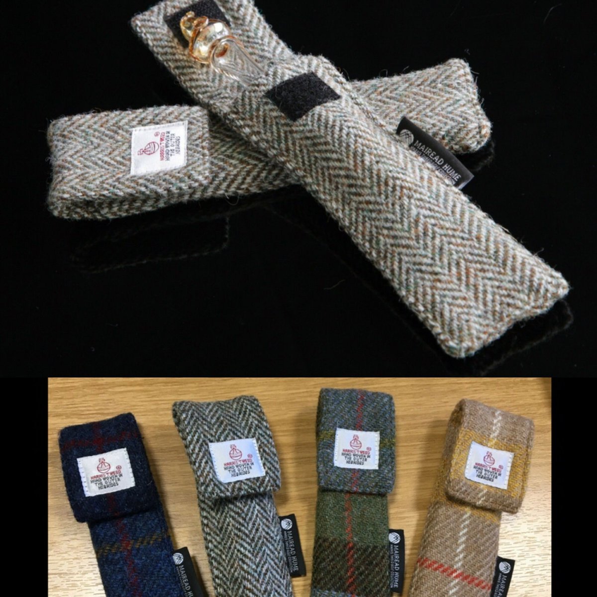 angelshareglass's tweet photo. #HarrisTweed Stunning glass whisky droppers paired with hand crafted Harris Tweed. #scottishcraftsmanship  https://t.co/L5FKK4c0ds https://t.co/VsCntaeeoE