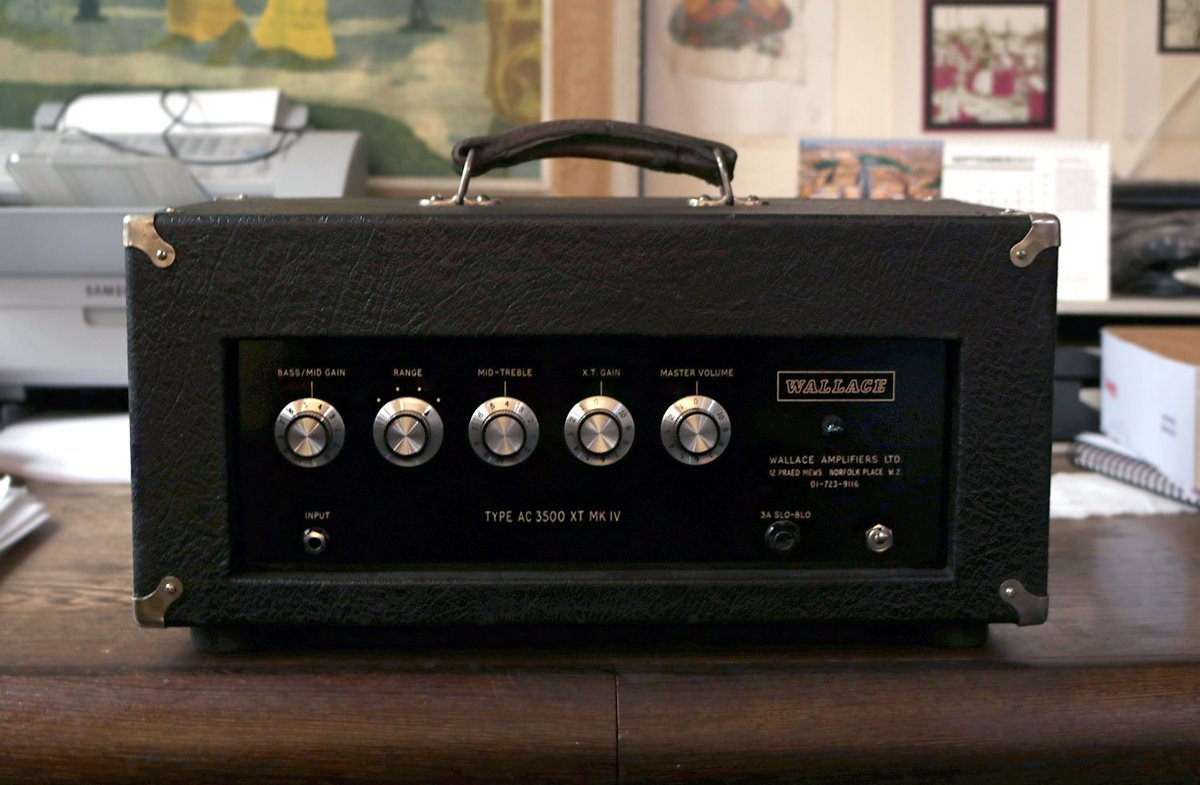 Coming soon to Snap! This super rare Wallace AC3500 XT Mk IV Amp.  Full article here: ow.ly/t8gW30g3LJl #amps #studio #guitars